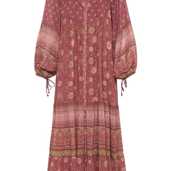 Spell Rust Maxi Dress like NEW - Picture 6 of 15